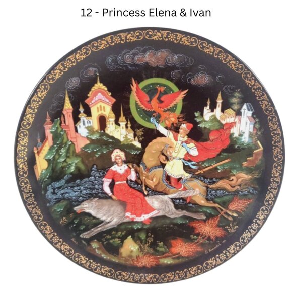 Russian Legends Collector Plates — Choose from 12 Designs - Picture 10 of 14